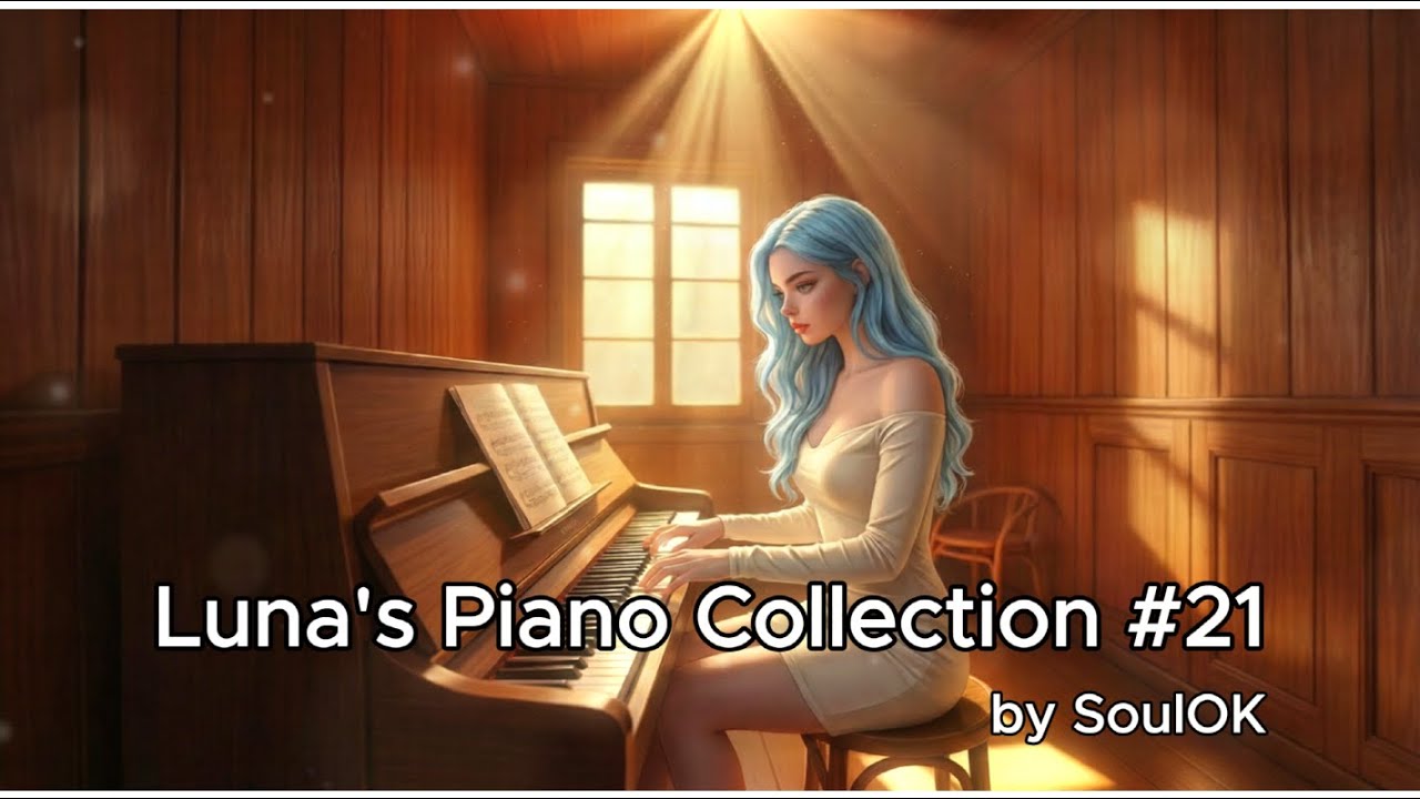 #21 Luna's Elegant Piano BGM for Focus & Study(No Copyright)