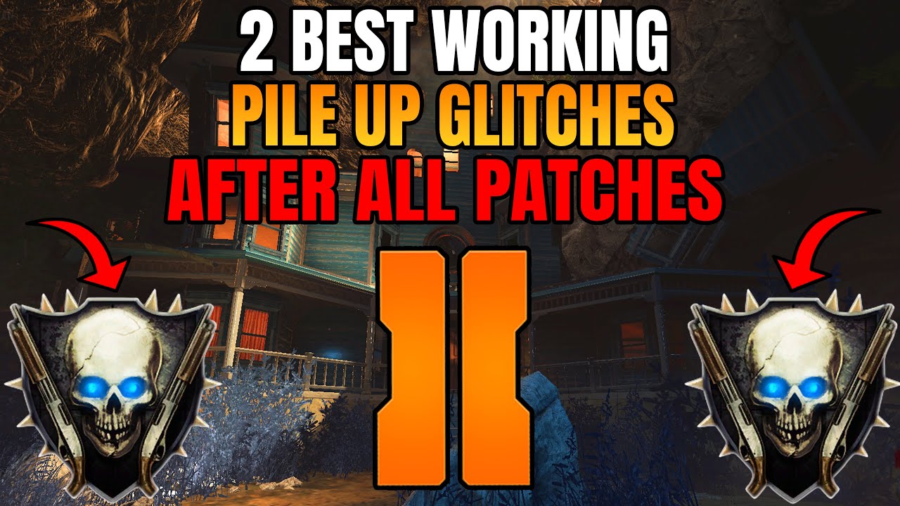 BO2 Zombies Glitches: 2 Best Working Pile Up Glitches After Patch 1.08! - Buried Glitches