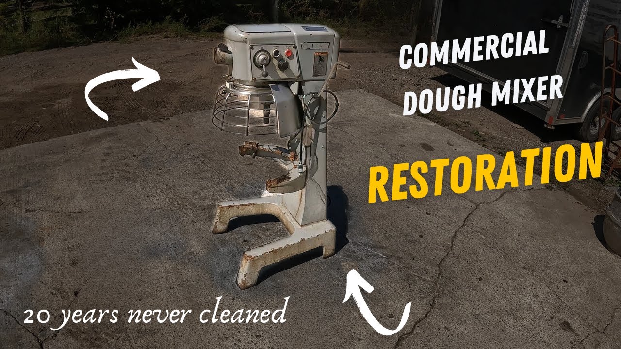 Epic Restoration: Reviving a Vintage 30 Quart Hobart Mixer!