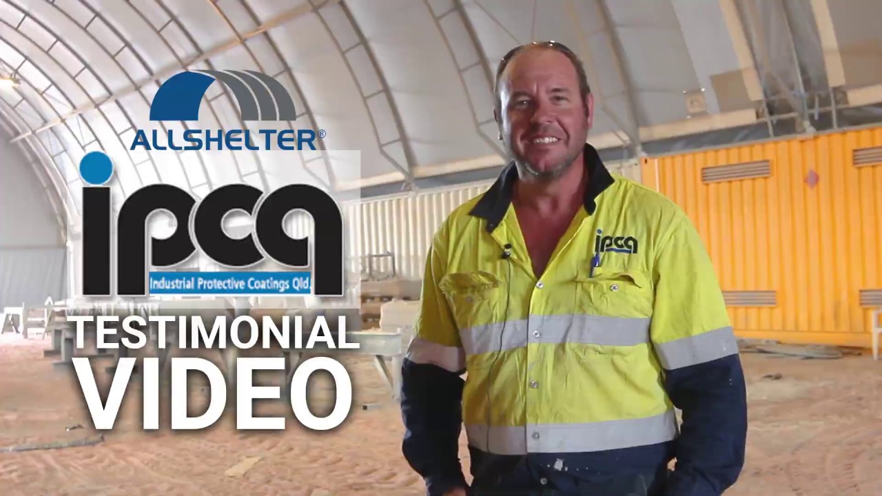 Allshelter Testimonial: IPCQ - Industrial Protective Coatings QLD