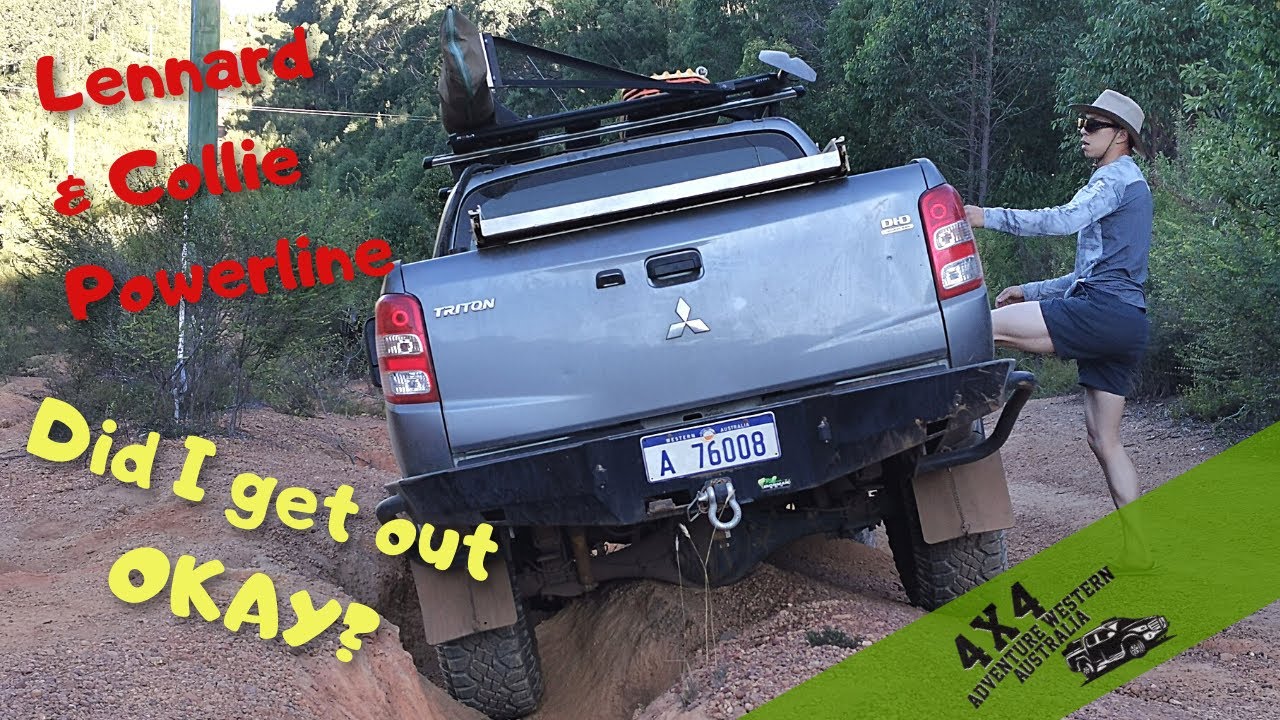 Lennard track and 4x4 Powerline Track - Unforgettable Collie Weekend