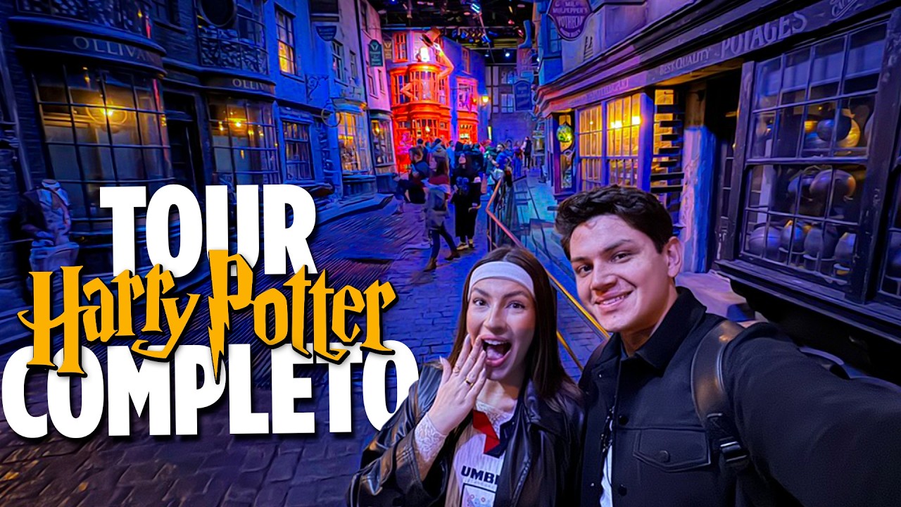 FIZEMOS o TOUR COMPLETO do HARRY POTTER em LONDRES na INGLATERRA! 🇬🇧
