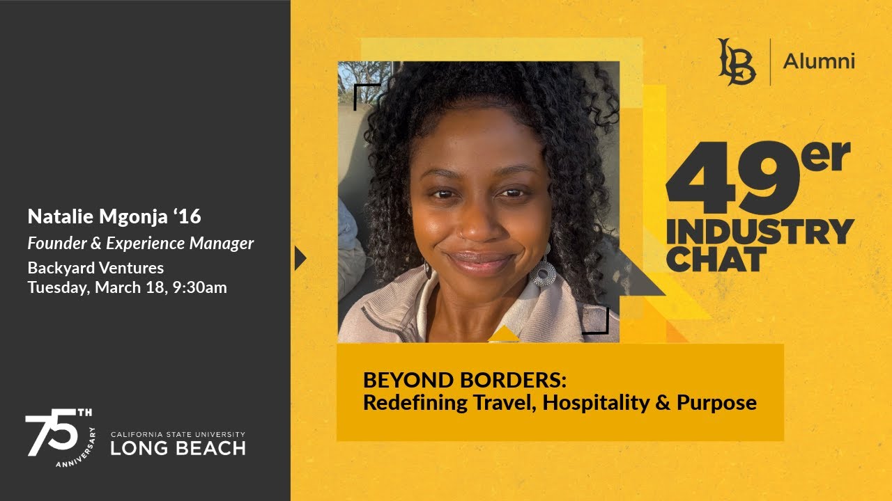 Beyond Borders Redefining Travel, Hospitality & Purpose with Natalie Mgonja '16