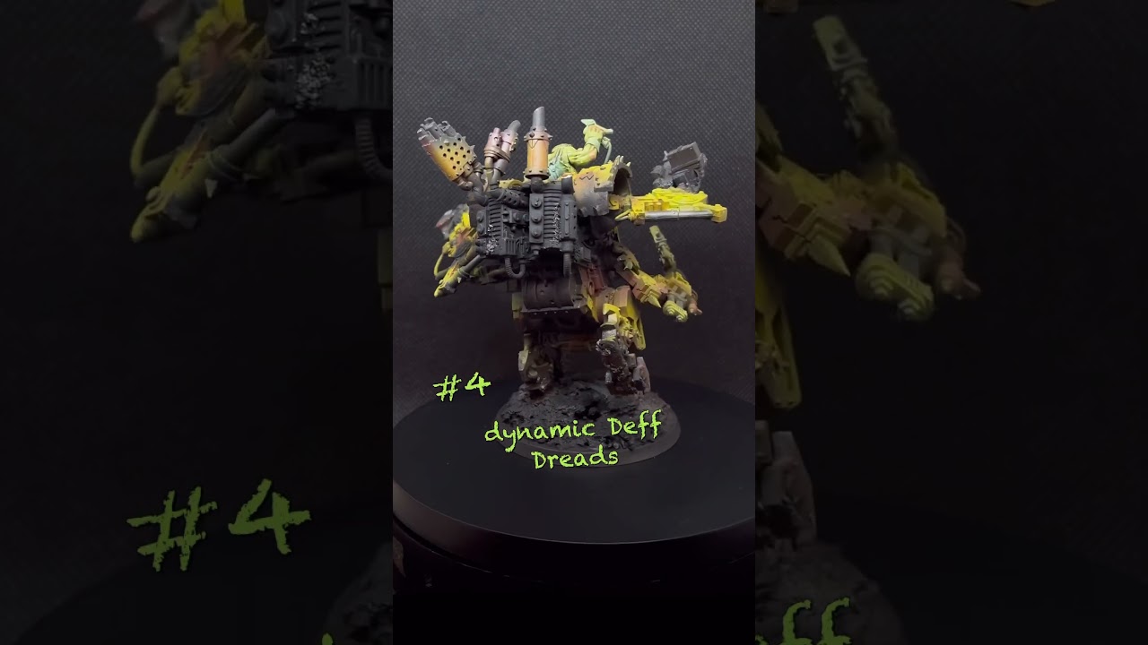 My 6 Favorite Ork Conversions #warhammer40k #orks40k #orks#miniaturepainting #conversions #kitbash
