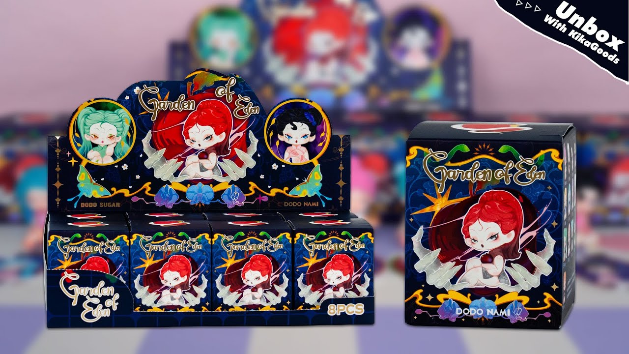 Unboxing DODO Nami Garden of Eden Mini Series Blind Box #kikagoods #unboxing #asmr #blindbox #cute