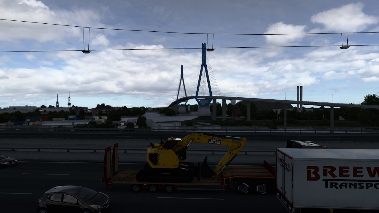 ETS2 - Finland to United Kingdom Job - Bridges