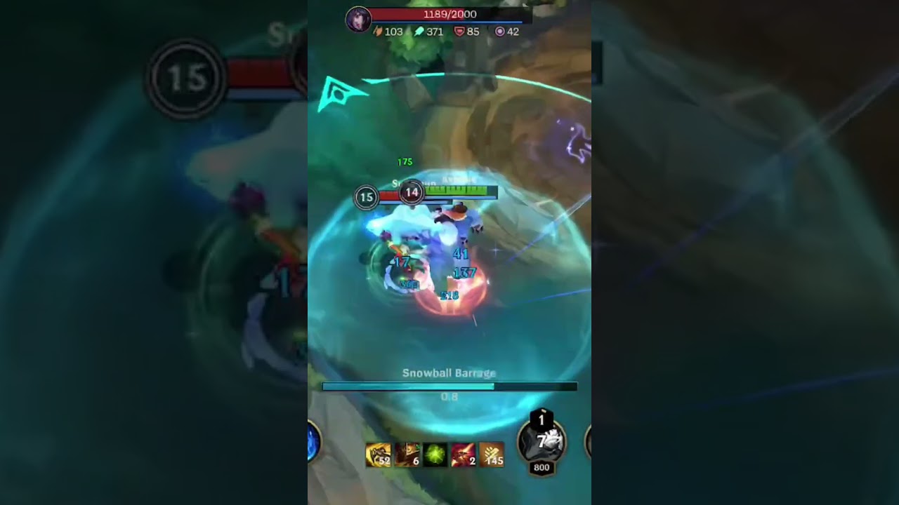 Playing Nunu Jungle in Ranked (15) #LeagueofLegends #WildRift