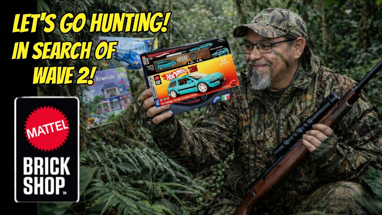Hunting For Wave 2 Of Mattel Brick Shop Sets!
