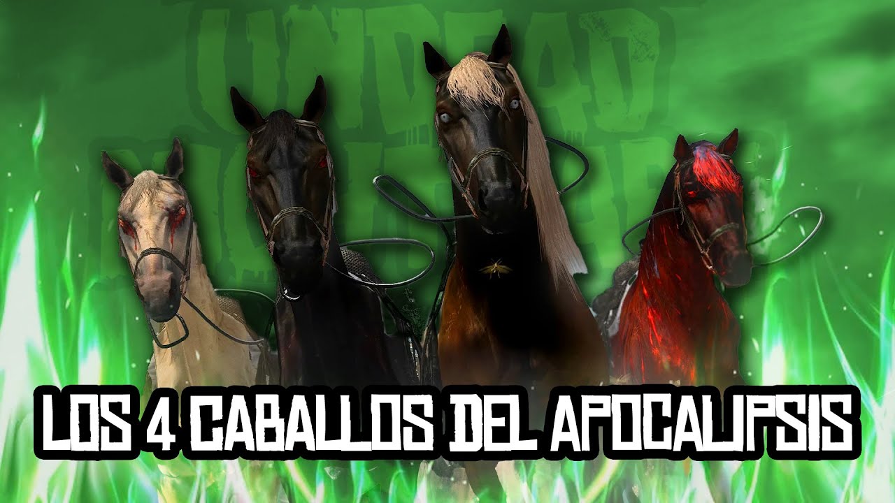 Consigue TODOS los Caballos del Apocalipsis en Undead Nightmare 🐎 FÁCIL