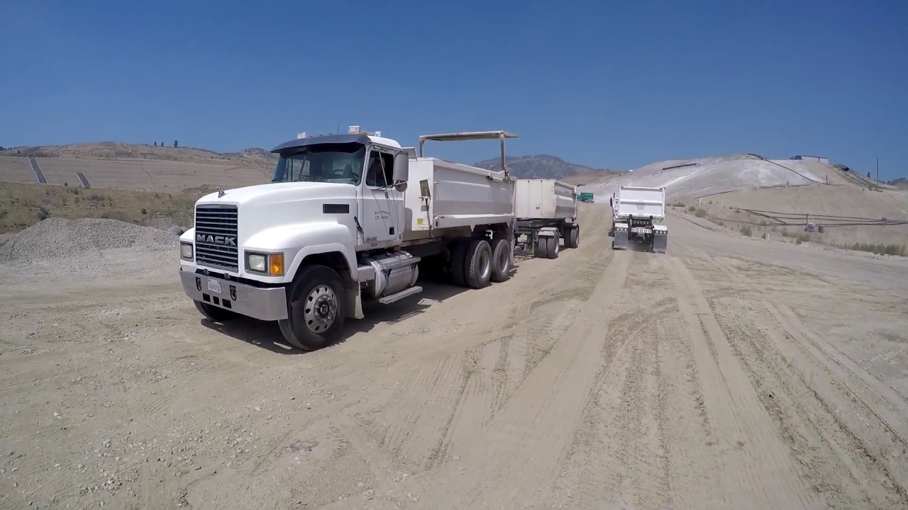 My First Transfer Dump Truck Delivery!! So FUN!!!