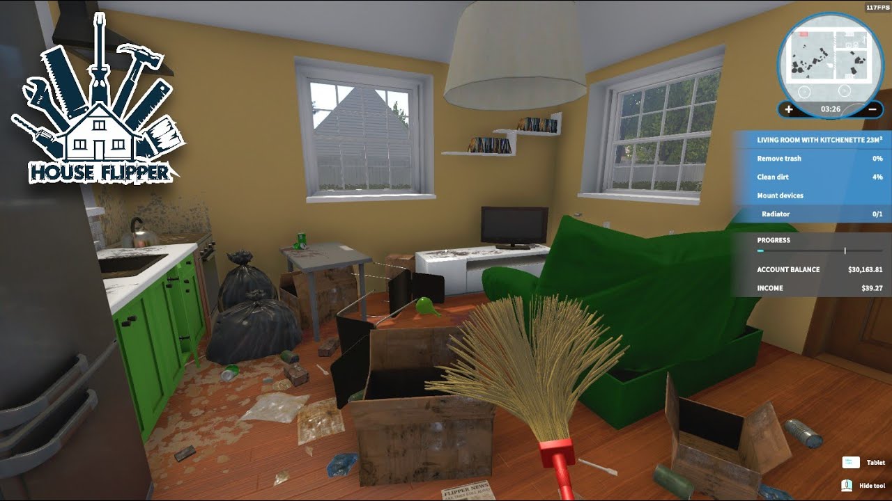 Cleaning A Small House | House Flipper (Ep. 1)