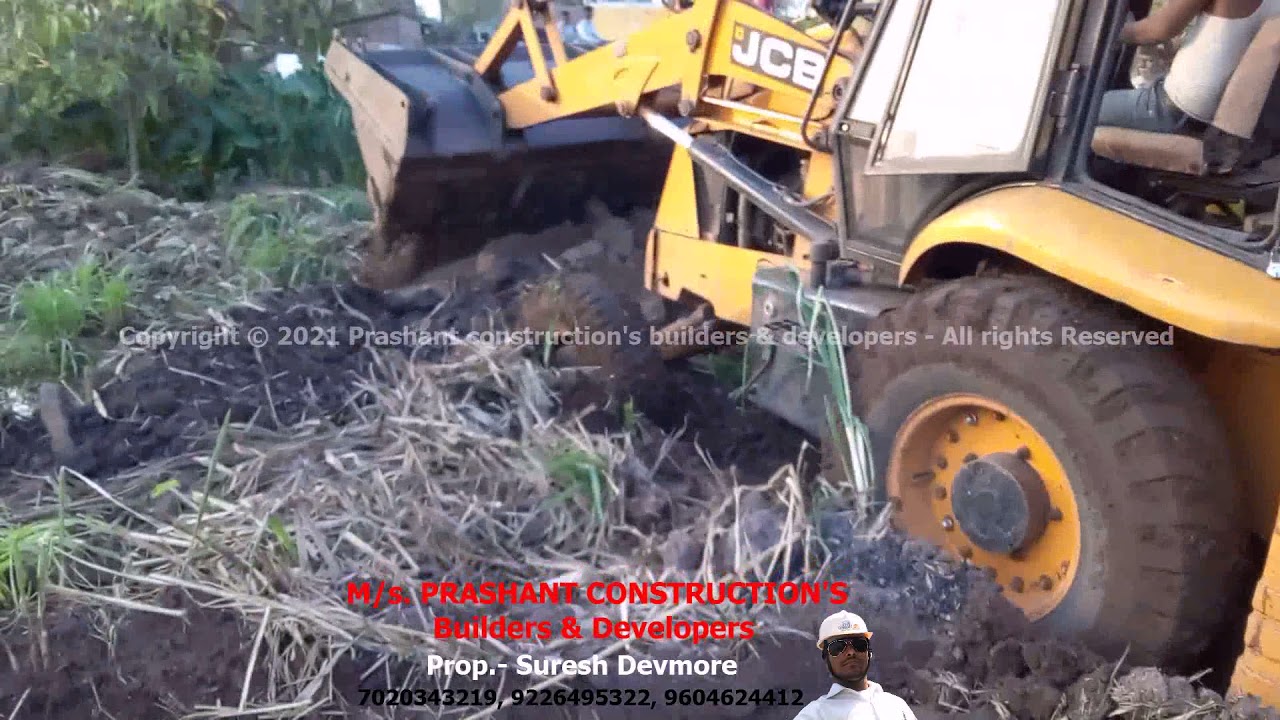 4wd jcb 3dx super  | Prashant Construction's Er. Pranand Devmore | jcb working |JCB | Backhoes