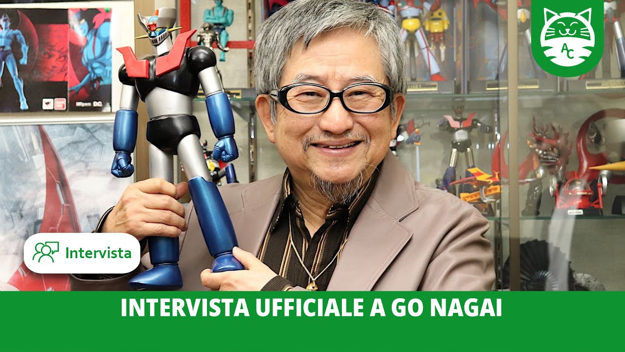 Intervista ufficiale a Go Nagai 🐱 AnimeClick