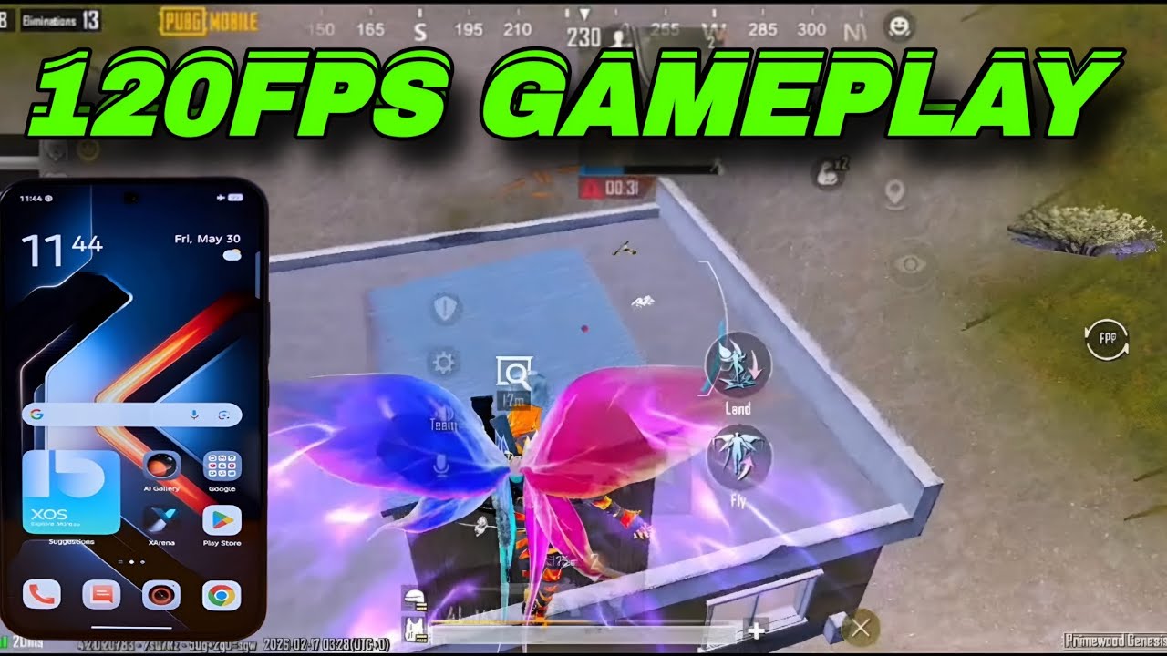 Infinix gt 30 pro 5g gameplay test