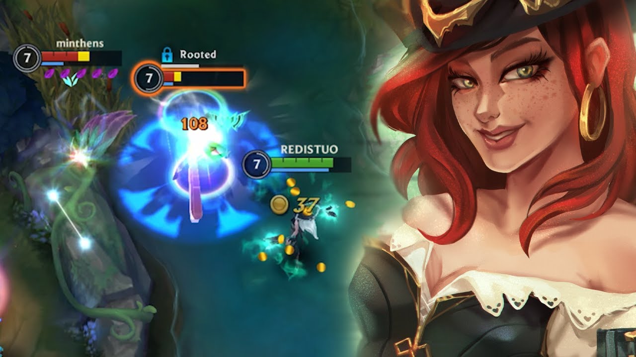 Wild Rift Miss Fortune Dragon Lane Gameplay in Season 16 (Build & Runes)