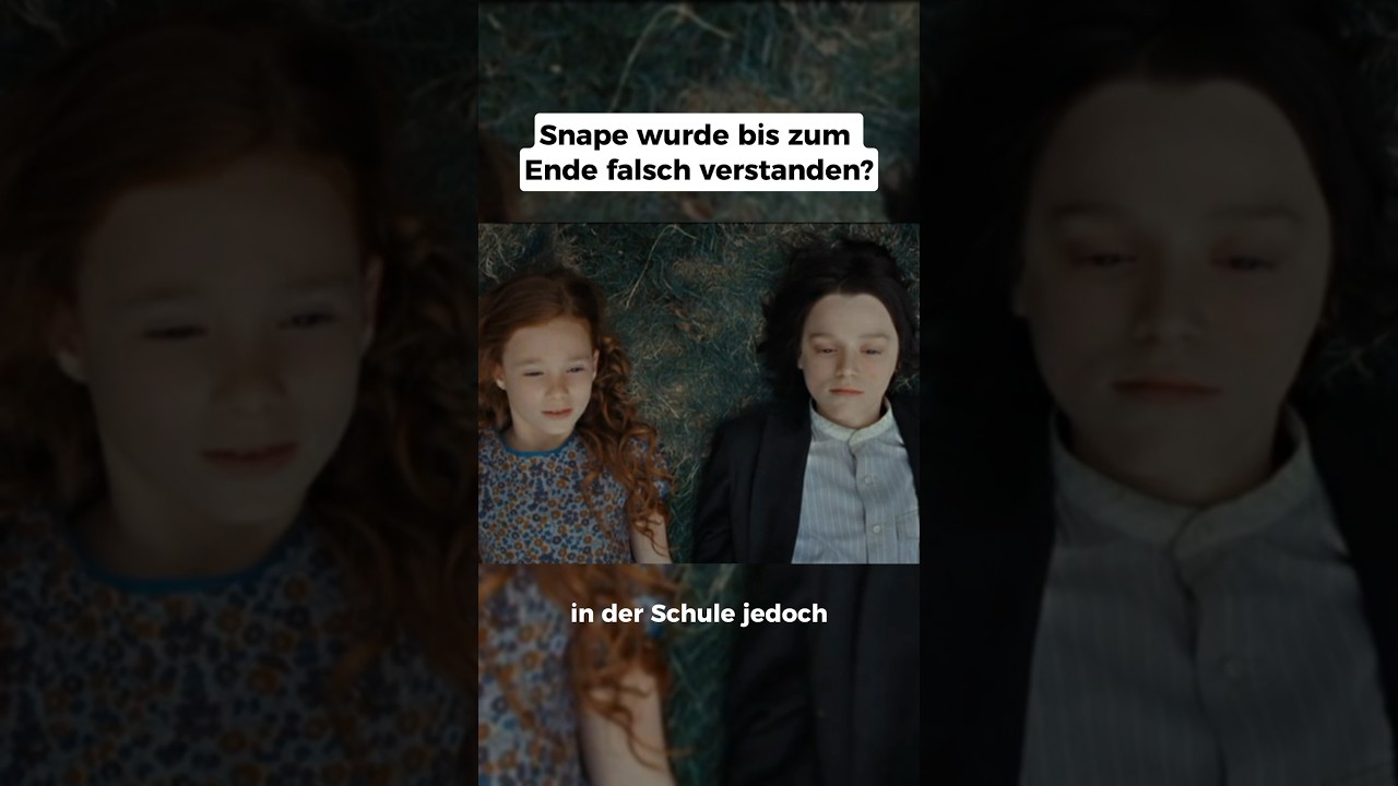 Snape wurde bis zum Ende v&ouml;llig falsch verstanden. 🥺 #harrypotter #snape #severussnape #potterhead
