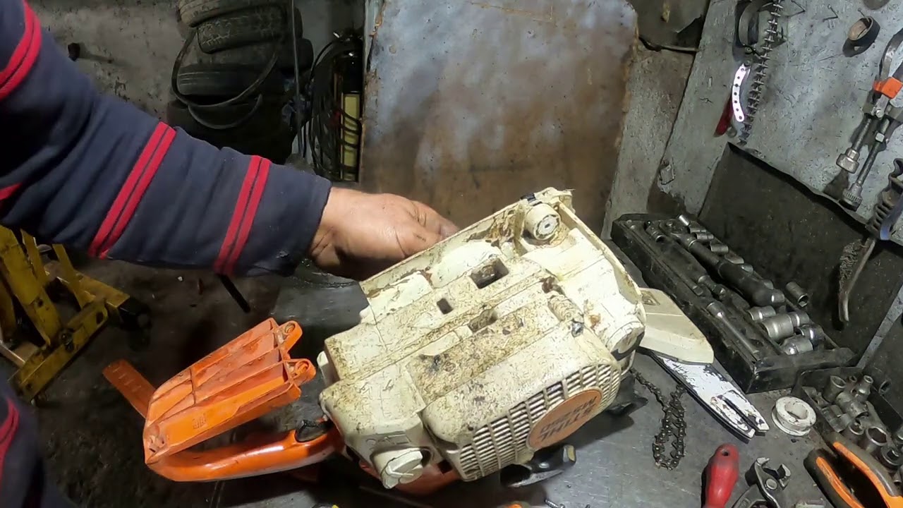 Stihl ms 250 Motorlu Testere Tamiri / zincir Yağlamıyor Nasıl yapılır?
