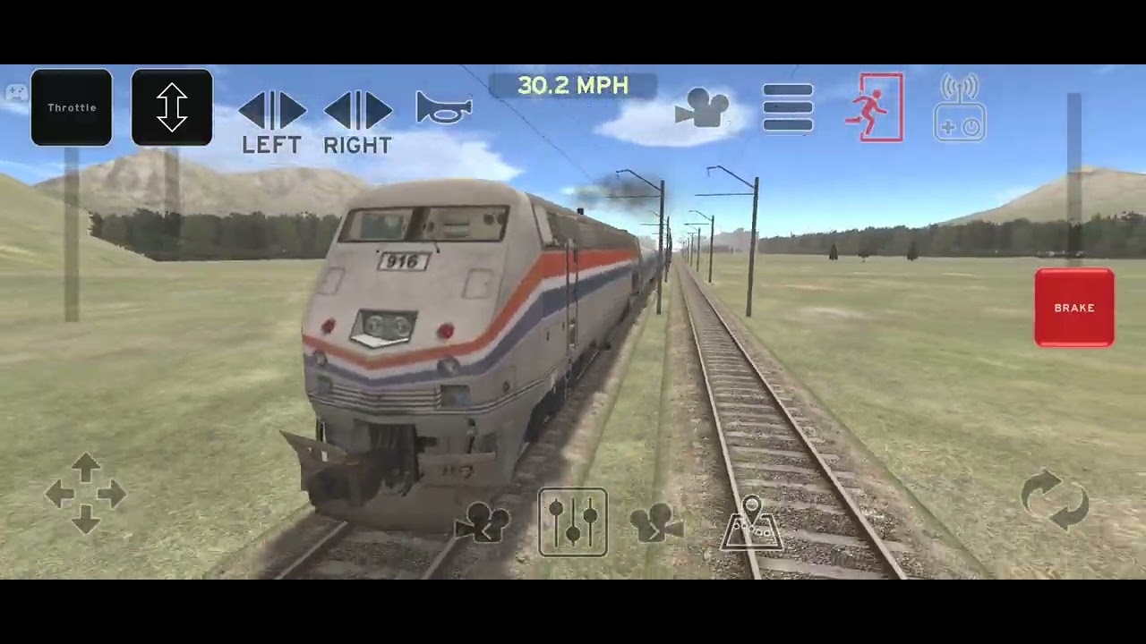 A HUGE PASSENGER TRAIN COVER 3 STATION 🚉