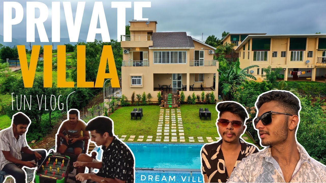 The Villa Vlog | Lonavala Villa with private pool | @Swarajmandlikvlogs