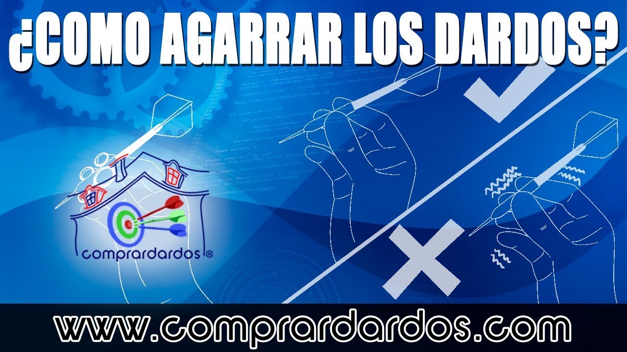 ¿Cómo sujetar mis dardos? 🤔