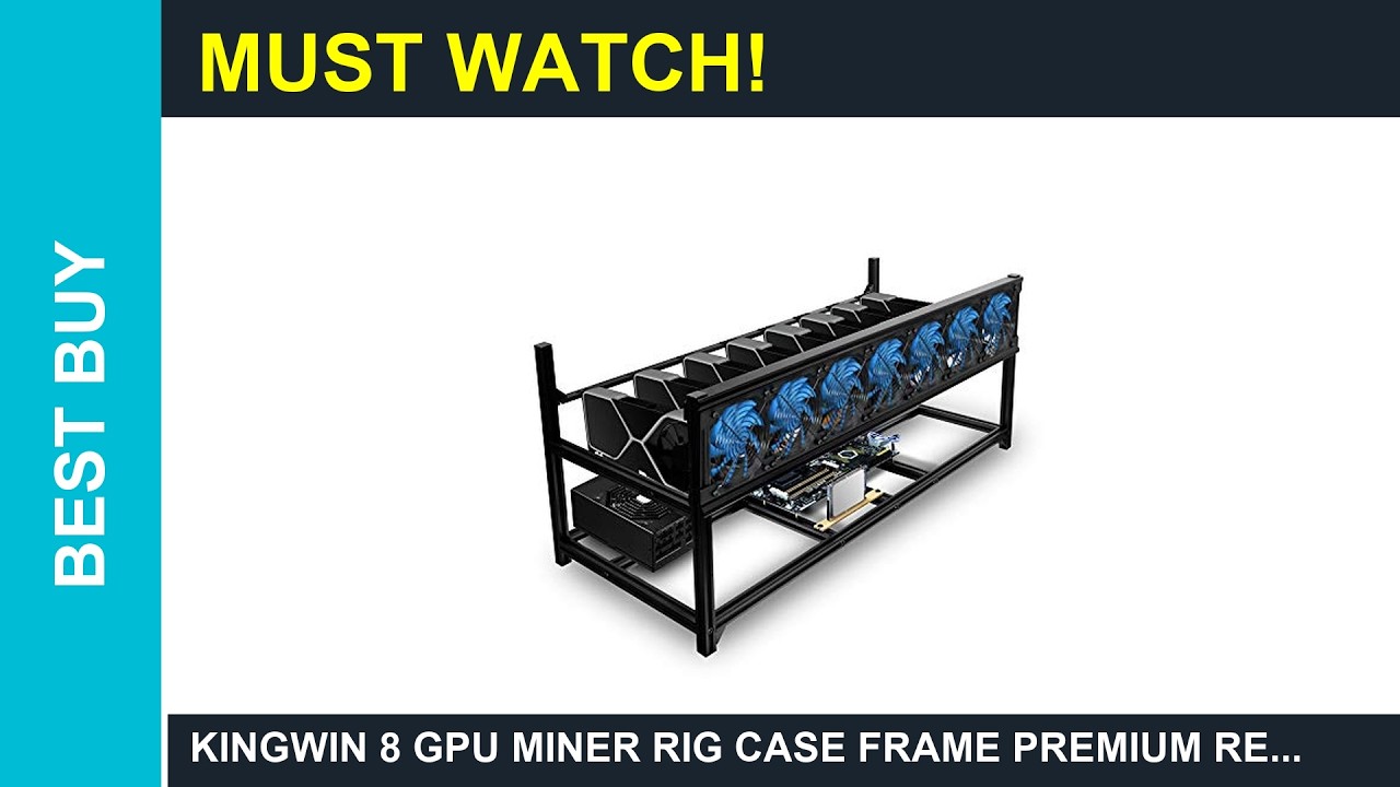 Kingwin 8 GPU Miner Rig Case Frame Premium Review 2026