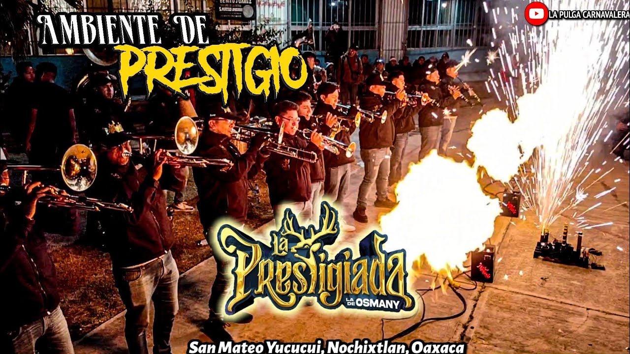 Bandero Mix, El Vagabundo, Etc.|Banda la Prestigiada Calenda Navideña2025 San Mateo Yucucui 🎄🔥