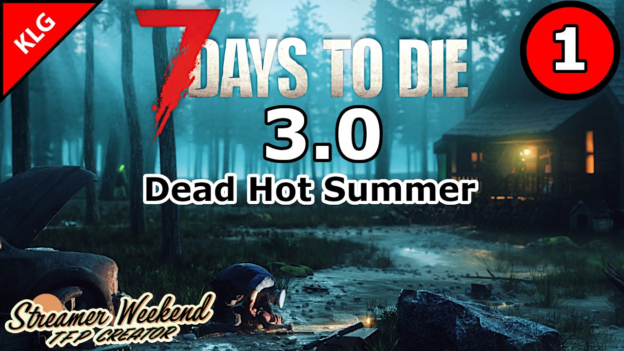 7 Days to Die v3.0 ► НАЧАЛО ВЫЖИВАНИЯ 💀 (Стрим)