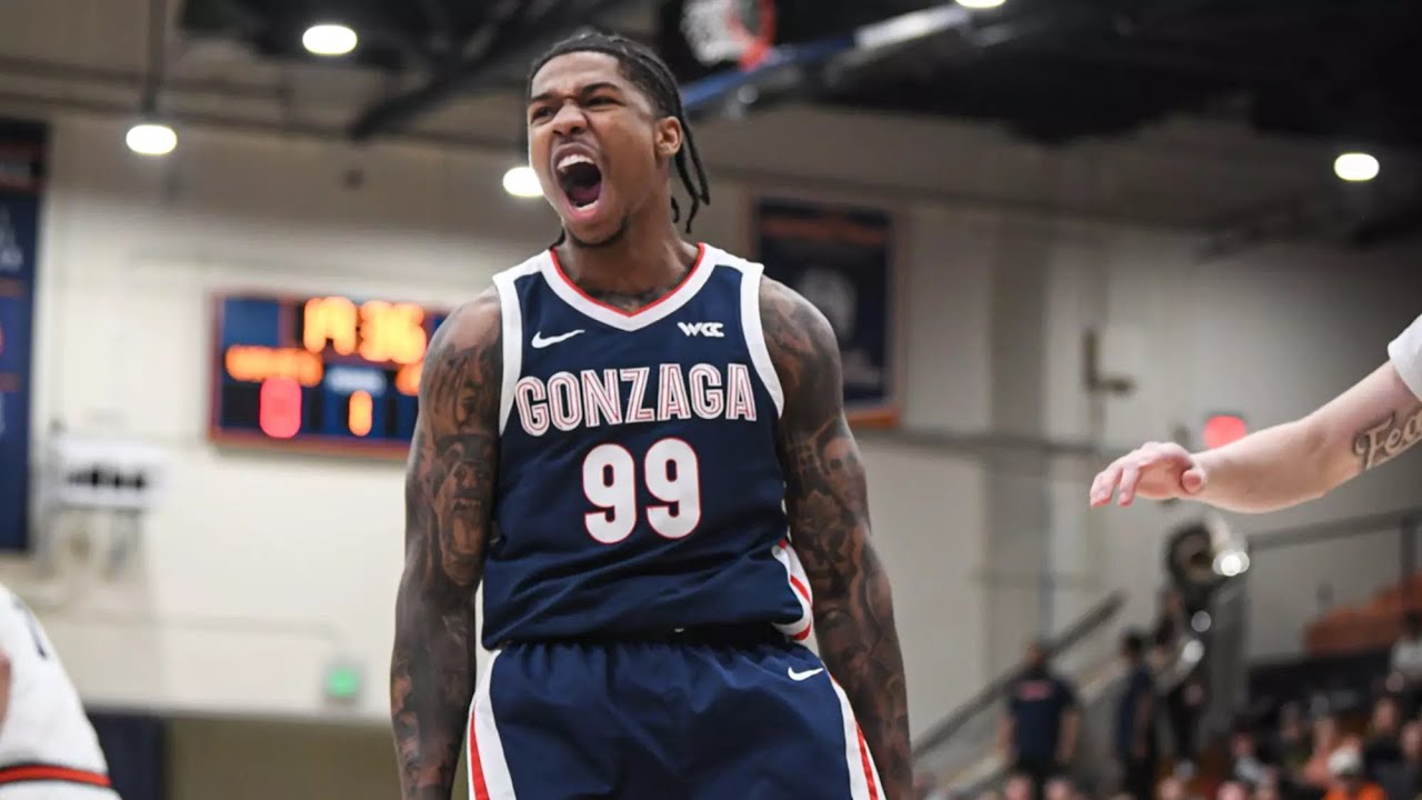 Khalif Battle 2024-2025 Season Makes - Gonzaga - NCAA