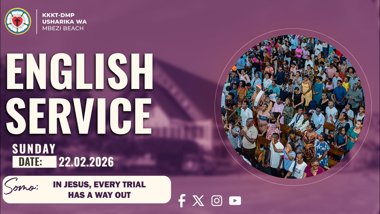 English Service, Sunday 22.02.2026.