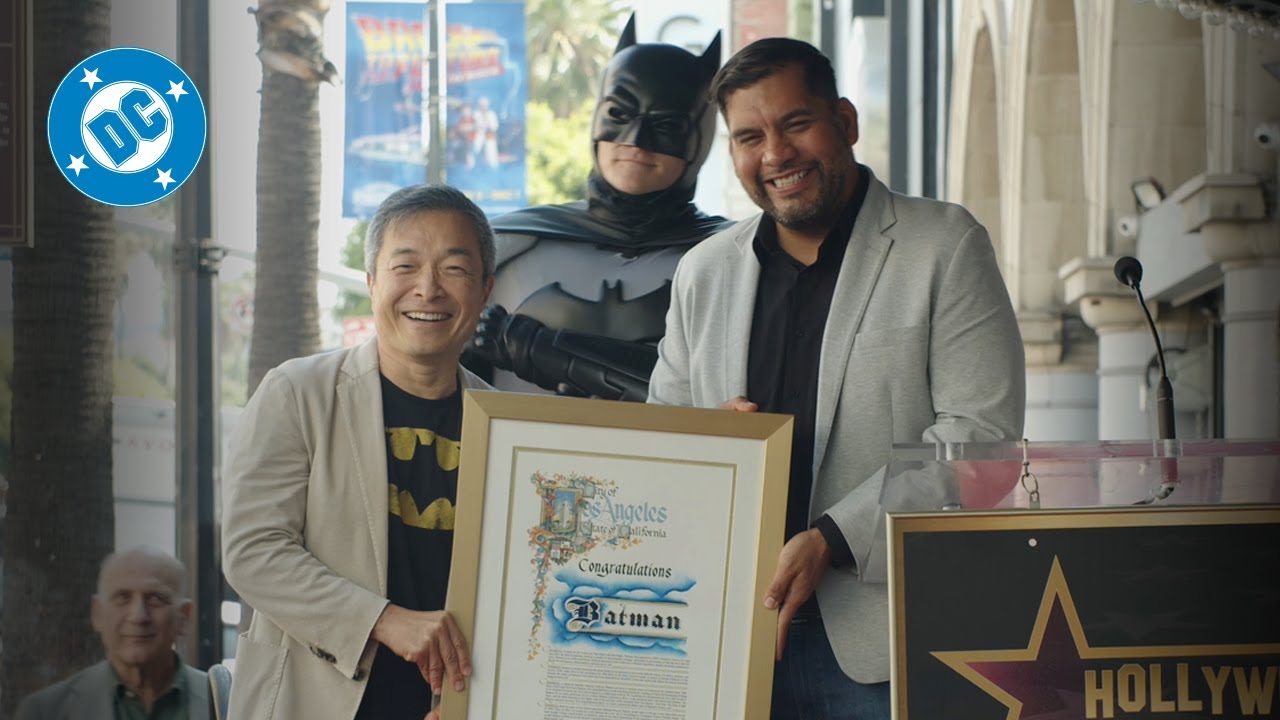 Batman's Hollywood WOF Star Is Unveiled | DC