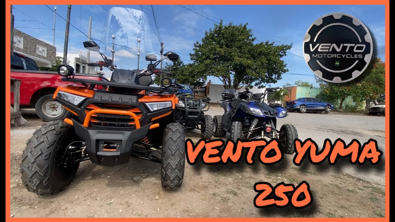 VENTO YUMA 250 review y prueba de MANEJO (CUATRIMOTO CALIDAD   PRECIO)