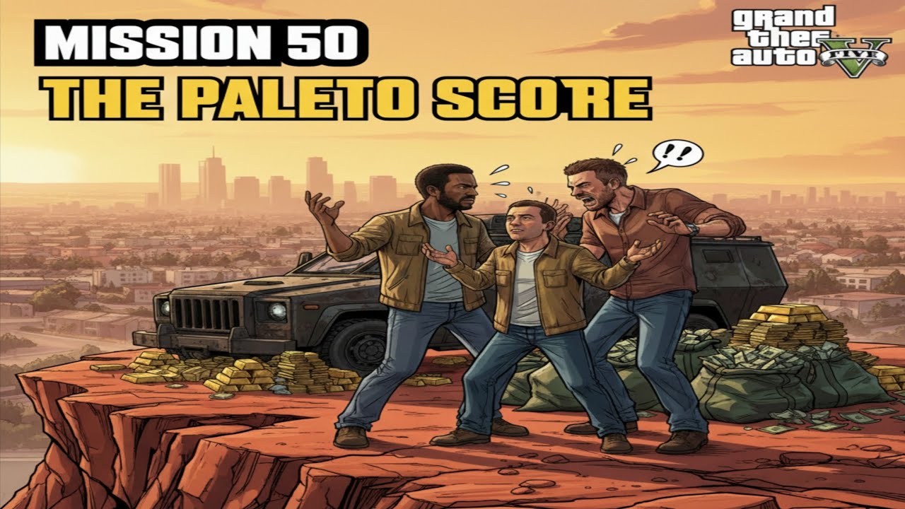 GTA V Story Mode – Mission 50 : The Paleto Score | Full Walkthrough