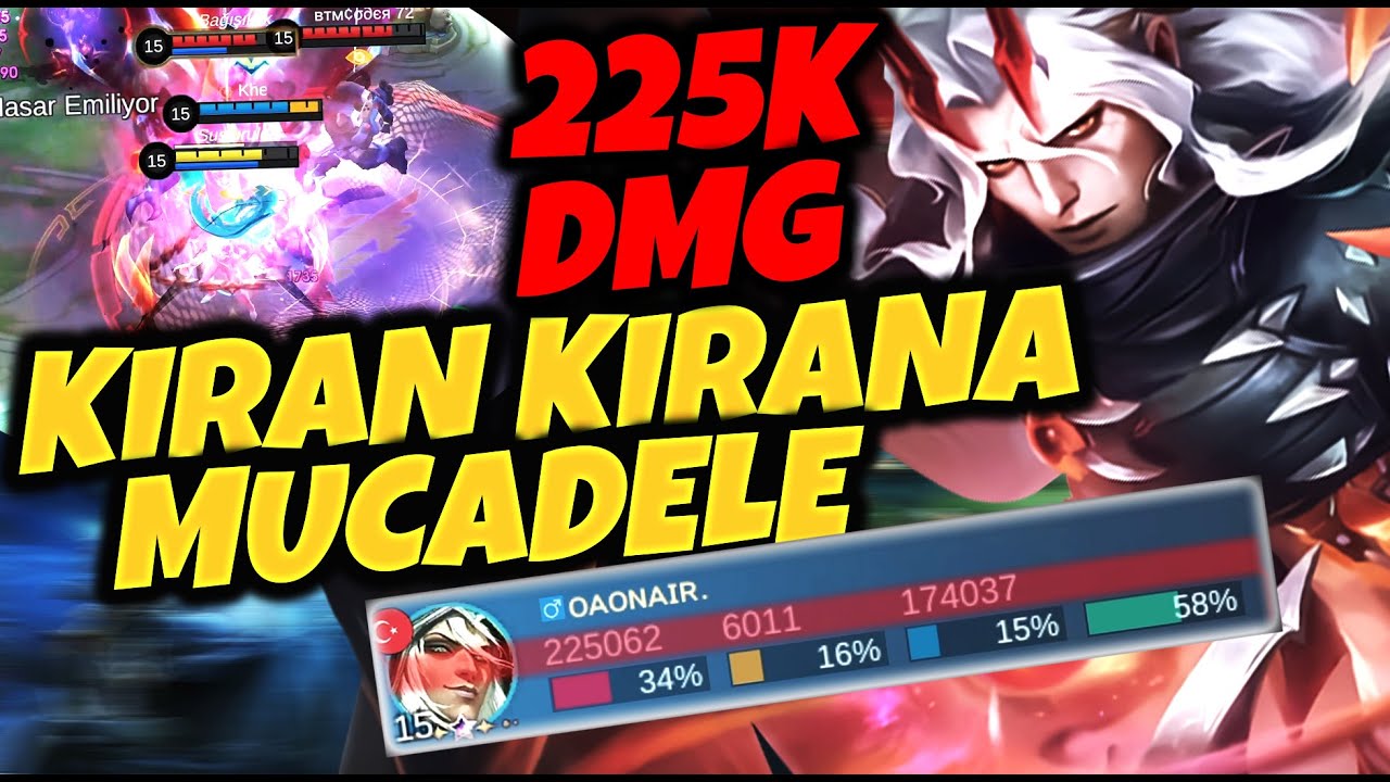 KIRAN KIRANA MÜCADELE ! FARAMIS İLE 225 K HASAR ! MLBB