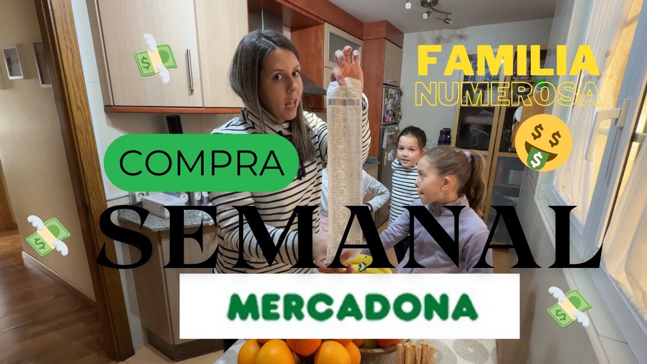 COMPRA SEMANAL para FAMILIA NUMEROSA