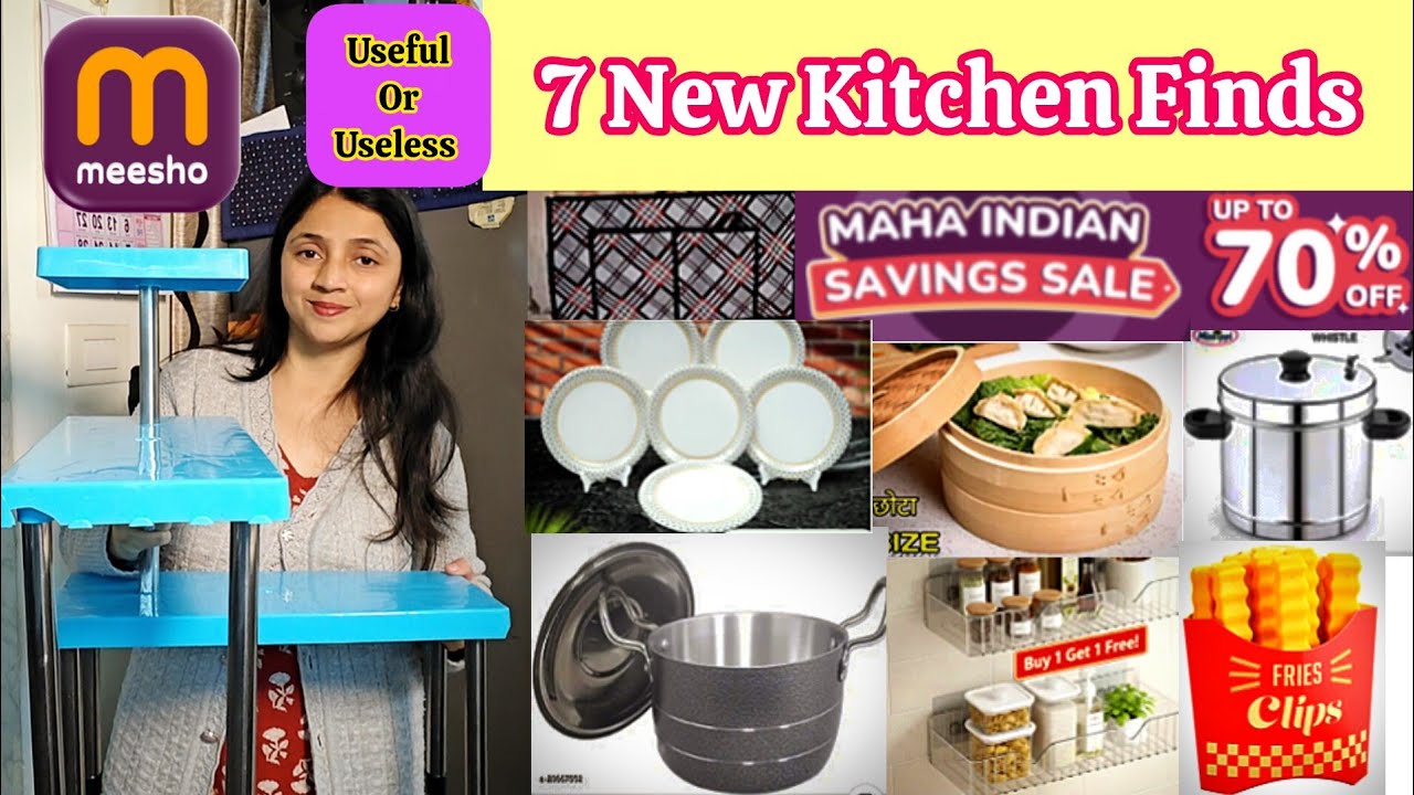 Don't Waste Your Money on Expensive Kitchen Stuff Before Watching This Meesho Finds