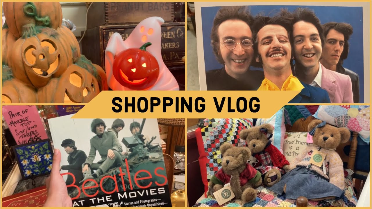 Shopping Vlog: Beatles, Vintage and More