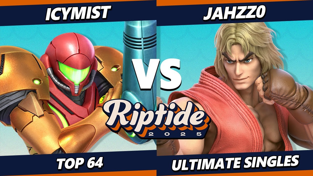 Riptide 2025 - IcyMist (Samus) Vs. Jahzz0 (Ken) Smash Ultimate - SSBU