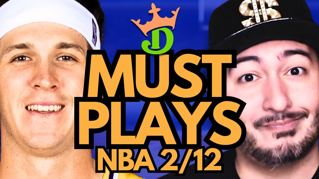 NBA DFS Thursday 2/12 (DraftKings NBA MUST PLAYS) | NBA DFS Picks