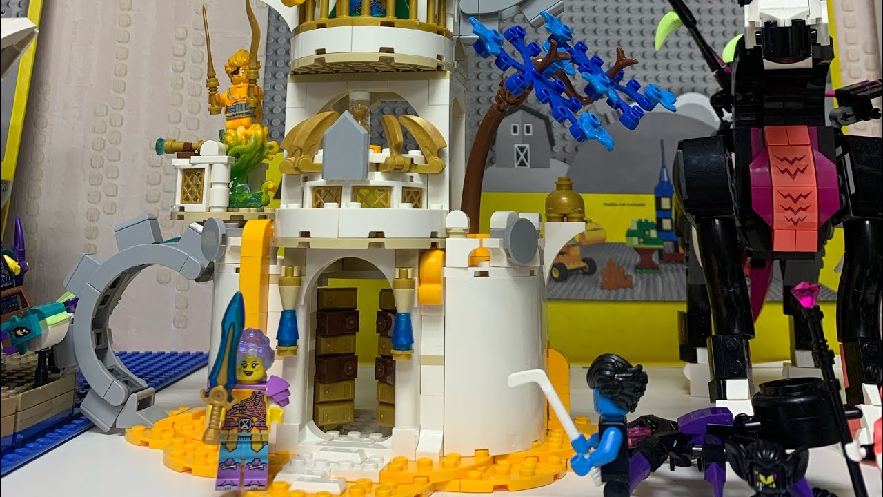 Новая DREAMZZZ 71477 LEGO. Лего снесло башню песочного человека 71477.