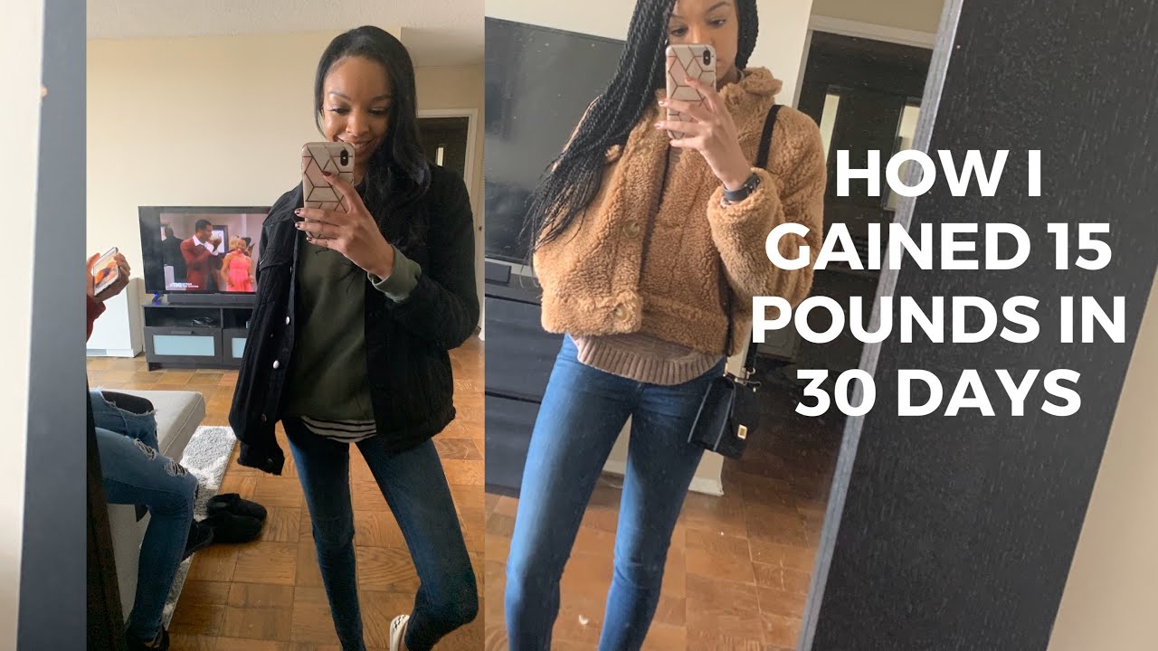 How I Gained 15lbs in 30 days NO Apetamin | Weight Gain Journey