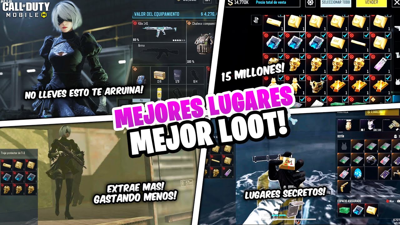 BEST LOOT SPOTS IN DMZ RECON!! 15M/2H ESSENTIAL TIPS FOR COD MOBILE | Dimitry
