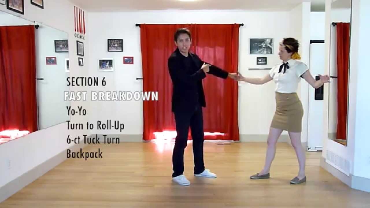 Learn the California Routine | Lindy Hop Swing Dance | Level 6 Lesson 3 | Shauna Marble