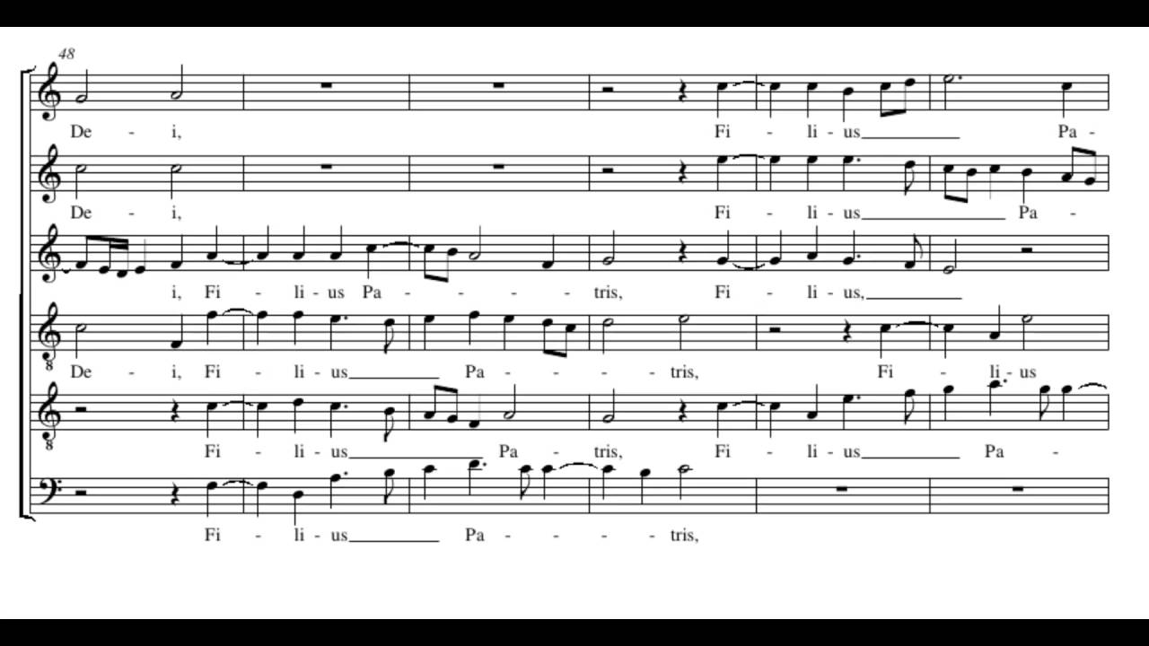 Palestrina: Missa Assumpta est Maria - Gloria