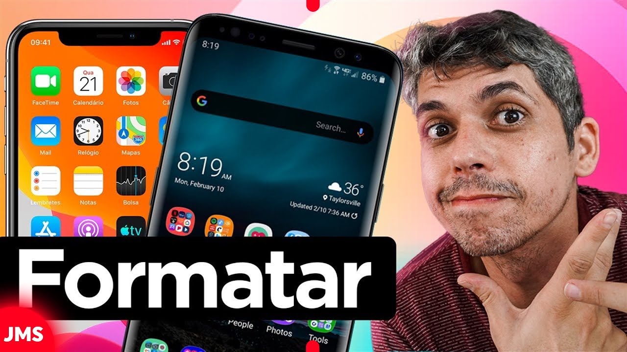 Como Formatar QUALQUER CELULAR! (Android - iPhone)