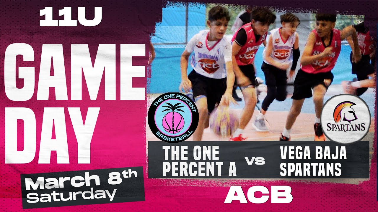 The One Percent A vs Vega Baja Spartans | 11U | ACB | 8 de Marzo 2025