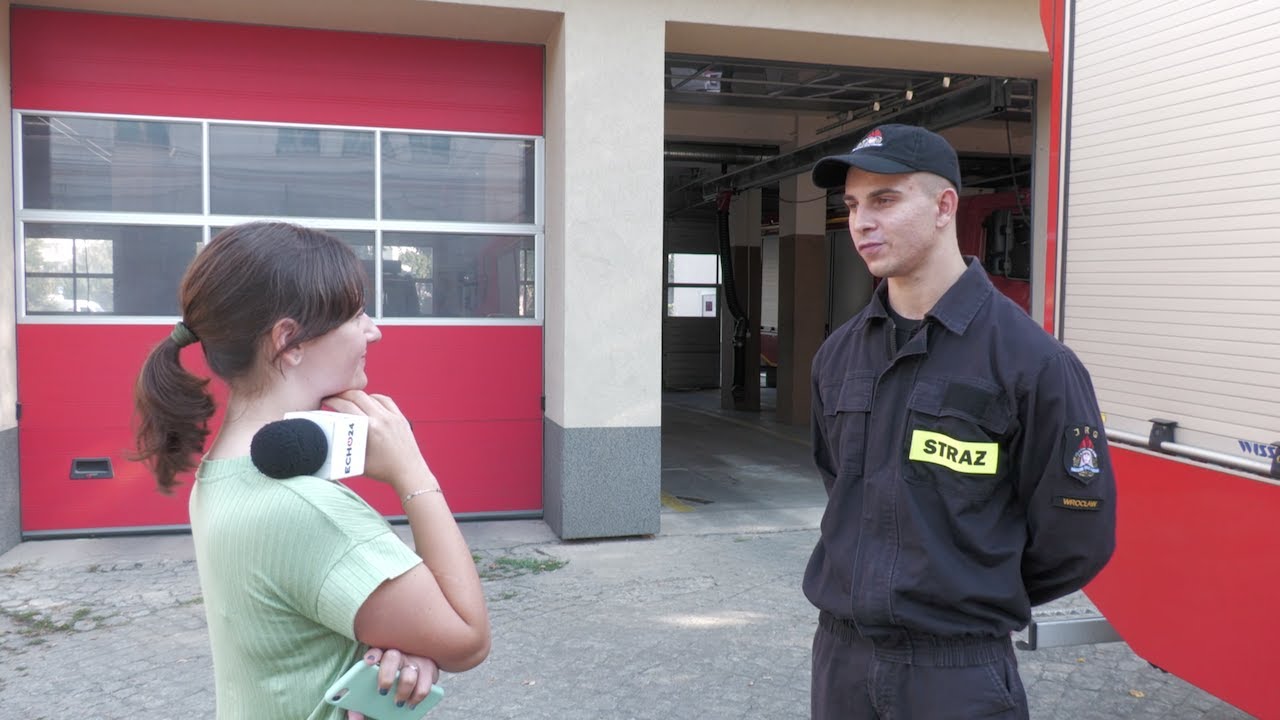 Strażak z PSP nr 1 we Wrocławiu uratował dziewczynkę. Warto wołać o pomoc