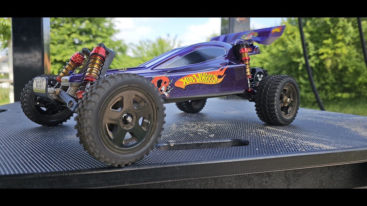 Traxxas Bandit VXL Highspeed Wheelie and 3s Fun!!!
