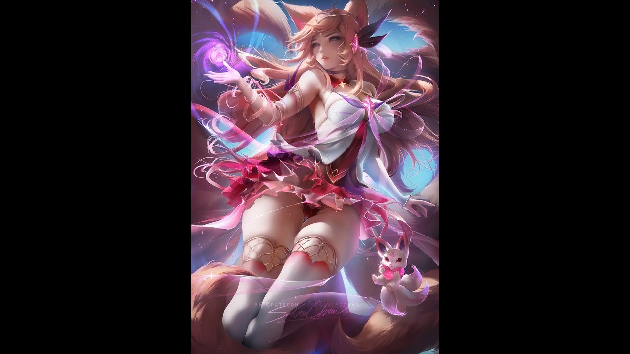 League of Legends Mid Ahri vs Qyanna