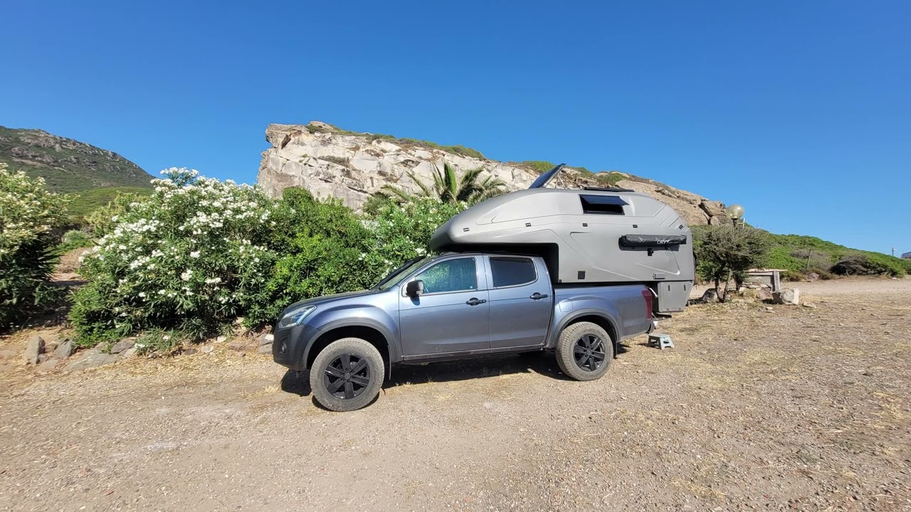 Sardinien Urlaub 2025 mit der Geocamper Wohnkabine