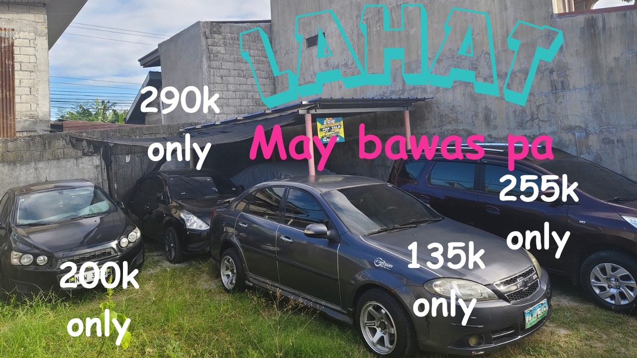 MURANG BILIHAN NG MGA SECOND HAND CARS! PWEDENG PWEDENG BARATIN WAG LANG HIHINGIN